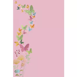 Editor Képeslap 11,5x17,4 cm A Vos Plumes Pillangók