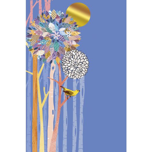 Editor Képeslap 11,5x17,4 cm A Vos Plumes Fák