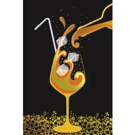 Editor Képeslap 11,5x17,4 cm Cest Chic Koktél
