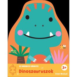 12 darabos kirakós - Dinoszauruszok