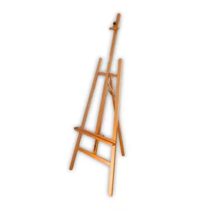   Mona Lisa Stúdió Festőállvány Bükkfa 142x11 cm Max. 130 cm-es Vászonhoz