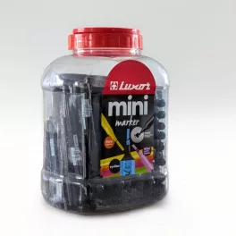 Luxor Mini 50 Permanent Marker Fekete 100 Darab/Doboz
