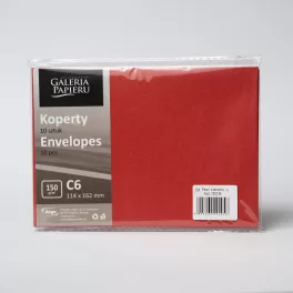   Szilikonos boríték LC/6 Pearl Red 150 gramm 10 Darab/Csomag