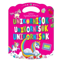   Foglalkoztatófüzet Unikornisokkal Több Mint 400 Matricával Színes Kreatív Feladatokkal És Kihívásokkal Gyerekeknek