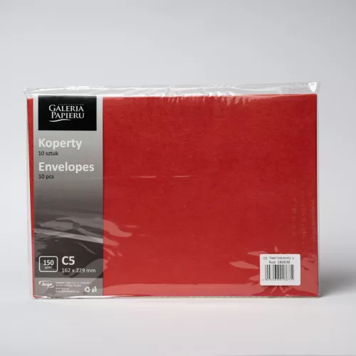 Szilikonos boríték LC/5 Pearl Red 150 gramm 10 Darab/Csomag