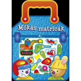   Mókás Matricák 2 Kék Matricás Könyv Készségfejlesztő Foglalkoztató Finommotorika És Beszédkészség Fejlesztéséhez Lányoknak És Fiúknak