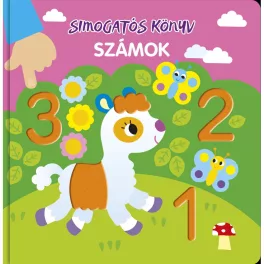   Simogatós Könyv Számok Interaktív Babakönyv Tapintható Puha Plüss Elemekkel Színes Illusztrációkkal Biztonságosan Lapozható Kisgyermekeknek Játékos Tanulás