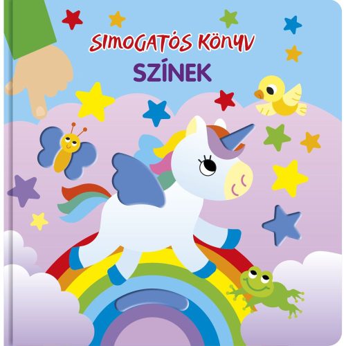 Simogatós Könyv Színek Puha Tapintható Plüsselemekkel Interaktív Babakönyv Biztonságosan Forgatható Oldalakkal Az Első Tanulási Lépésekhez Játékos Színtanuláshoz