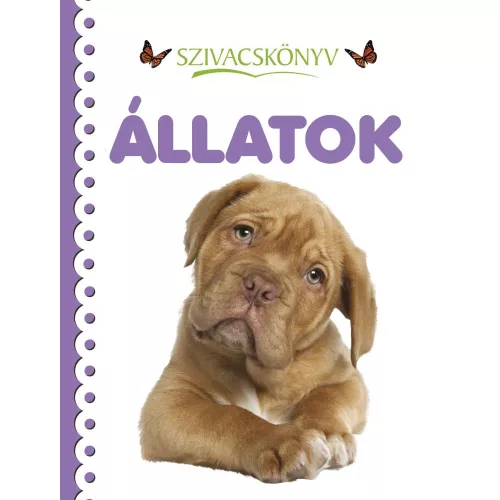 Szivacskönyv Állatok Puha Szivacsos Anyagból Színes Képek Babáknak Biztonságos Könnyen Kezelhető Babakönyv