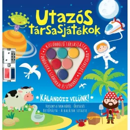   Utazós Társasjátékok Kalandozz Velünk 4 Játékot Tartalmazó Készlet Könnyen Tanulható Szabályokkal Változatos Témákkal Otthonra És Utazáshoz