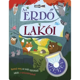   Varázslámpa Az Erdő Lakói Interaktív Ismeretterjesztő Könyv Varázslámpával Szett Gyerekeknek Megvilágítható Oldalakkal Az Erdő Állatait Felfedező Szórakoztató Tanulságos Kaland