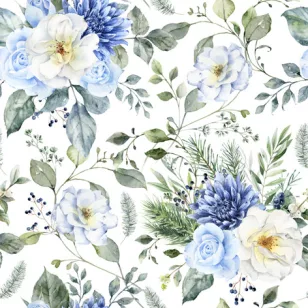   Ti-Flair Szalvéta 33x33 cm 3 Rétegű 20 Lap/Csomag Winter Florals