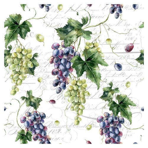 Ti-Flair Szalvéta 33x33 cm 3 Rétegű 20 Lap/Csomag Vignes & Feuilles Ősz