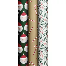 Stewo Tekercses Díszcsomagoló 70 cm x 10 m Happy Hohoho