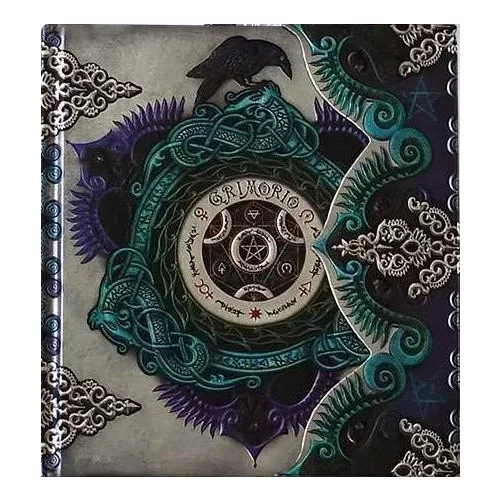 Boncahier Grimorio 50505 Napló Dombornyomott Keménytáblás Borítóval Mágneses Fedéllel Belső Könyvjelzővel