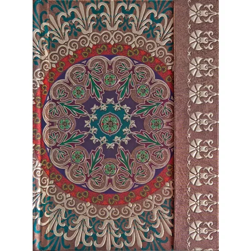 Boncahier Indostán 55210 Napló Mágneses Záródással Vonalas Díszített Belső Oldalakkal Kisméretű Exkluzív Kivitel