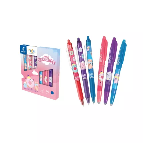 Pilot Frixion Ball + Clicker 3+3 Darabos Szett Fancy
