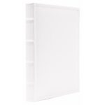 Fotóalbum 19x25 cm Könyvkötésű 100 Darab 10x15 cm-es Fotóhoz Fehér