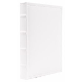   Fotóalbum 19x25 cm Könyvkötésű 100 Darab 10x15 cm-es Fotóhoz Fehér