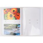 Fotóalbum 19x25 cm Könyvkötésű 100 Darab 10x15 cm-es Fotóhoz Fehér