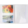   Fotóalbum 19x25 cm Könyvkötésű 100 Darab 10x15 cm-es Fotóhoz Fehér