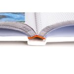 Fotóalbum 19x25 cm Könyvkötésű 100 Darab 10x15 cm-es Fotóhoz Fehér