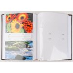 Fotóalbum 19x25 cm Könyvkötésű 100 Darab 10x15 cm-es Fotóhoz Sötétbarna