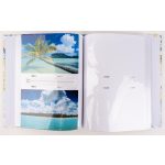 Fotóalbum 19x25 cm Ragasztott 200 Darab 10x15 cm-es Fotóhoz Kék