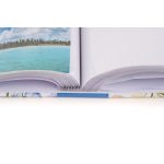 Fotóalbum 19x25 cm Ragasztott 200 Darab 10x15 cm-es Fotóhoz Kék