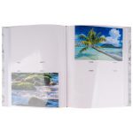 Fotóalbum 19,5x25 cm Könyvkötésű 200 Darab 10x15 cm-es Fotóhoz Love