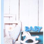 Baba Fotóalbum 16,5x17 cm Könyvkötésű 50 Darab 10x15 cm-es Fotóhoz Kisfiú