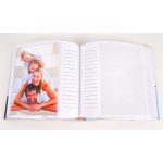 Baba Fotóalbum 16,5x17 cm Könyvkötésű 50 Darab 10x15 cm-es Fotóhoz Kisfiú