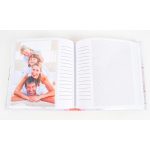 Baba Fotóalbum 16,5x17 cm Könyvkötésű 50 Darab 10x15 cm-es Fotóhoz Kislány