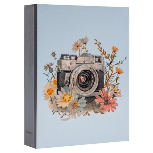 Fotóalbum 12,5x16,5 cm 36 Darab 10x15 cm-es Fotóhoz Szürke