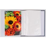 Fotóalbum 12,5x16,5 cm 36 Darab 10x15 cm-es Fotóhoz Szürke