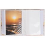 Fotóalbum 12,5x16,5 cm 36 Darab 10x15 cm-es Fotóhoz Márvány Róztsaszín