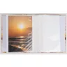   Fotóalbum 12,5x16,5 cm 36 Darab 10x15 cm-es Fotóhoz Márvány Rózsaszín