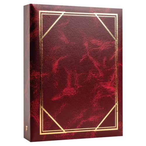 Fotóalbum 12,5x16,5 cm 36 Darab 10x15 cm-es Fotóhoz Vörös