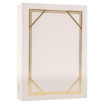 Fotóalbum 12,5x16,5 cm 36 Darab 10x15 cm-es Fotóhoz Bézs