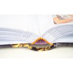 Fotóalbum 19,5x25 cm Könyvkötésű 200 Darab 10x15 cm-es Fotóhoz Arany