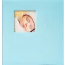   Baba Fotóalbum 22x22 cm Könyvkötésű 200 Darab 10x15 cm-es Fotóhoz Kék
