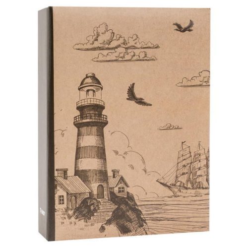 Fotóalbum 12,5x16,5 cm 100 Darab 10x15 cm-es Fotóhoz Világítótorony