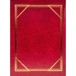 Fotóalbum 12,5x16,5 cm 100 Darab 10x15 cm-es Fotóhoz Vörös