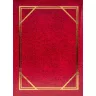   Fotóalbum 12,5x16,5 cm 100 Darab 10x15 cm-es Fotóhoz Vörös
