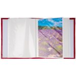 Fotóalbum 12,5x16,5 cm 100 Darab 10x15 cm-es Fotóhoz Vörös