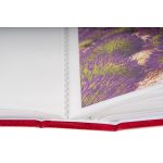 Fotóalbum 12,5x16,5 cm 100 Darab 10x15 cm-es Fotóhoz Vörös