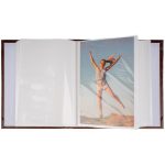 Fotóalbum 12,5x16,5 cm 100 Darab 10x15 cm-es Fotóhoz Barna