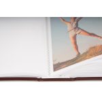 Fotóalbum 12,5x16,5 cm 100 Darab 10x15 cm-es Fotóhoz Barna