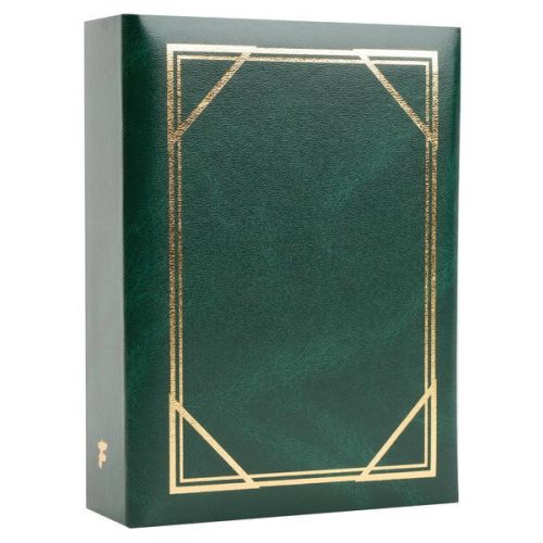 Fotóalbum 12,5x16,5 cm 100 Darab 10x15 cm-es Fotóhoz Zöld