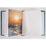 Fotóalbum 12,5x16,5 cm 100 Darab 10x15 cm-es Fotóhoz Zöld